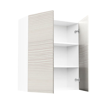 RTA - Pale Pine - Double Door Wall Cabinets | 30"W x 36"H x 12"D