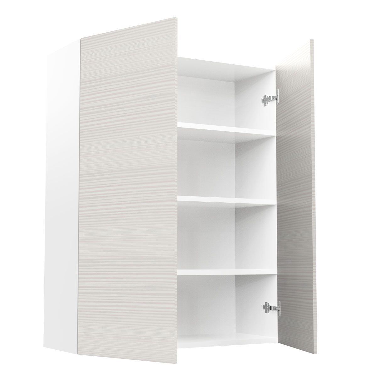 RTA - Pale Pine - Double Door Wall Cabinets | 33"W x 42"H x 12"D