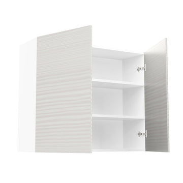 RTA - Pale Pine - Double Door Wall Cabinets | 36"W x 30"H x 12"D
