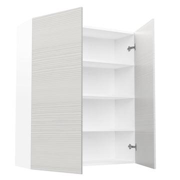 RTA - Pale Pine - Double Door Wall Cabinets | 36"W x 42"H x 12"D