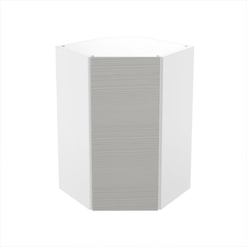 RTA - Pale Pine - Diagonal Wall Cabinets | 24"W x 30"H x 12"D