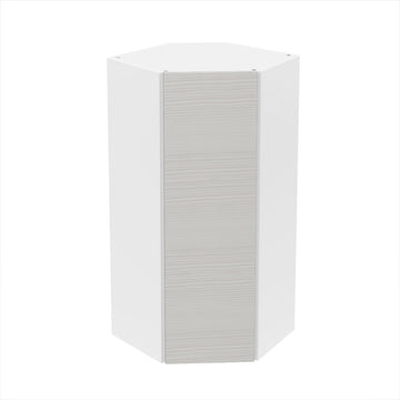 RTA - Pale Pine - Diagonal Wall Cabinets | 24"W x 42"H x 12"D