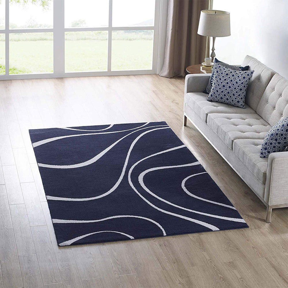 Therese Abstract Swirl Area Rug