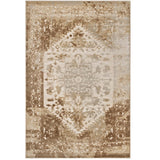 Rosina Distressed Persian Vintage Medallion Area Rug