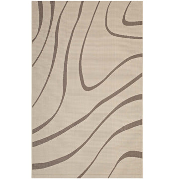 Surge Swirl Abstract Indoor and Outdoor Area Rug