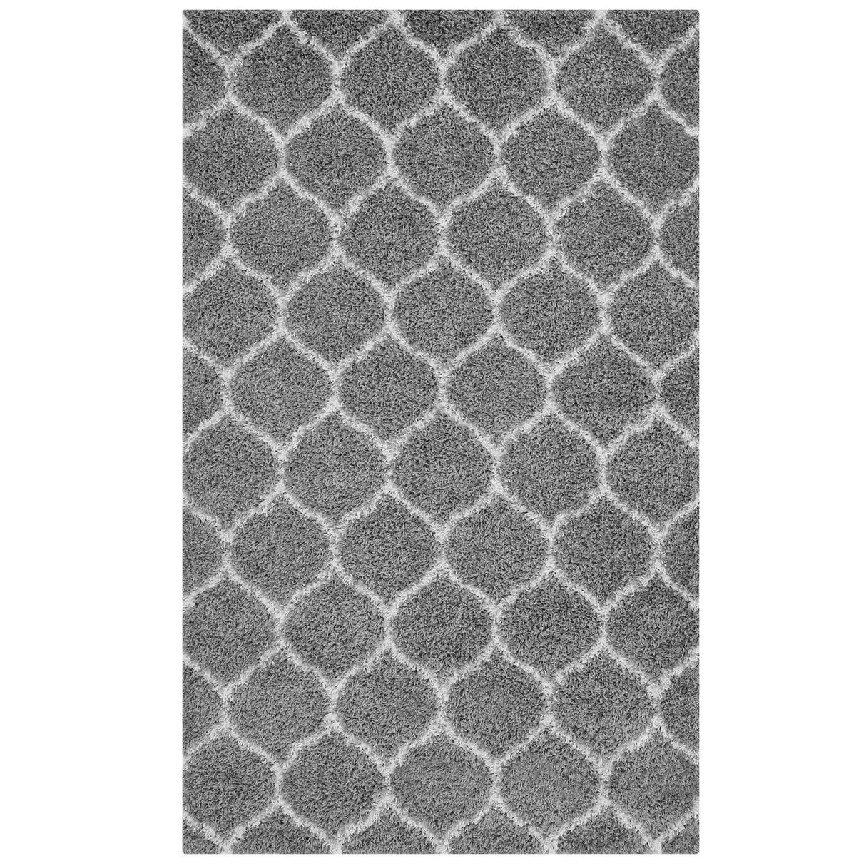 Solvea Moroccan Trellis Shag Area Rug