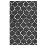 Solvea Moroccan Trellis Shag Area Rug