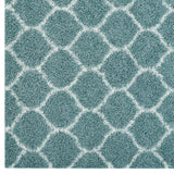 Solvea Moroccan Trellis Shag Area Rug