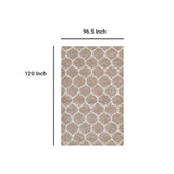 Solvea Moroccan Trellis Shag Area Rug