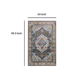 Success Anisah Distressed Floral Persian Medallion Area Rug