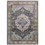 Success Anisah Distressed Floral Persian Medallion Area Rug