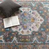 Success Anisah Distressed Floral Persian Medallion Area Rug