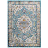 Success Anisah Distressed Floral Persian Medallion Area Rug