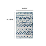 Reflect Takara Abstract Diamond Moroccan Trellis Indoor and Outdoor Area Rug