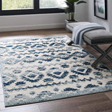 Reflect Takara Abstract Diamond Moroccan Trellis Indoor and Outdoor Area Rug