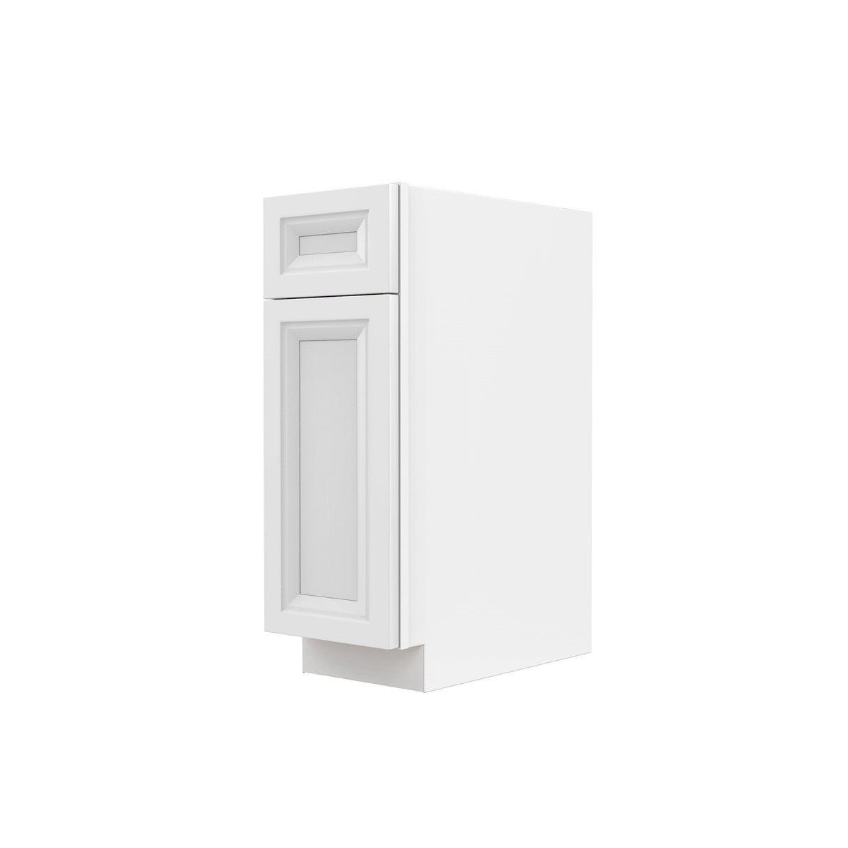 RTA - Richmond White - Single Door Base Cabinet | 12"W x 34.5"H x 24"D