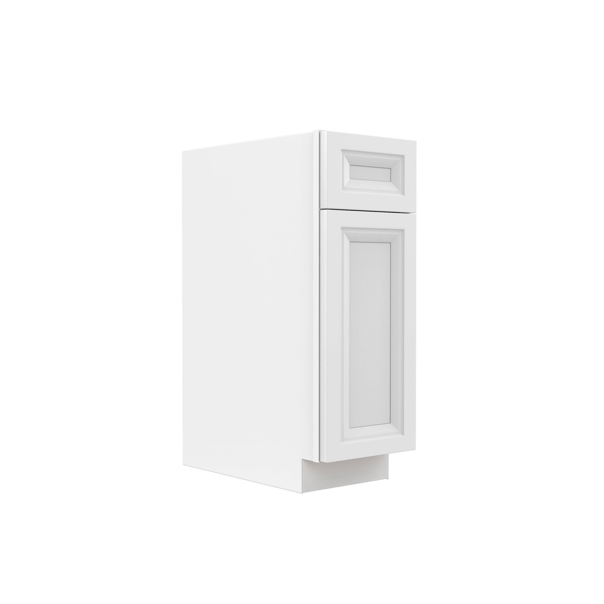 RTA - Richmond White - Single Door Base Cabinet | 12"W x 34.5"H x 24"D