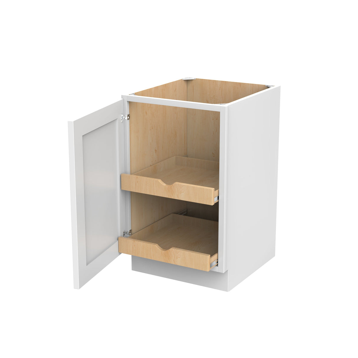 RTA - Richmond White - Single Door Base Cabinet | 21"W x 34.5"H x 24"D