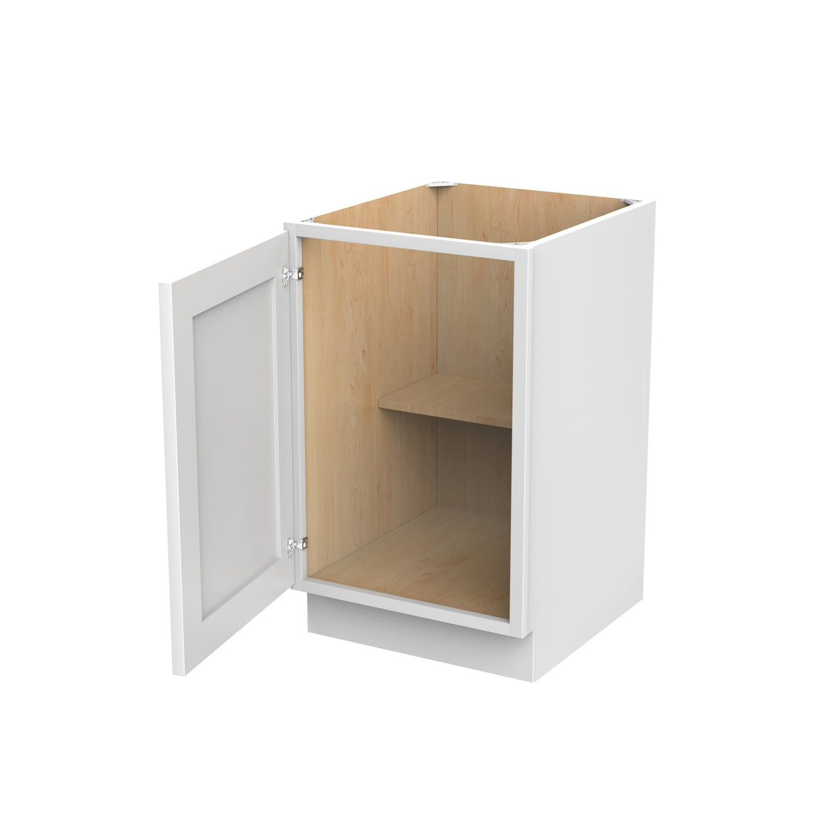 RTA - Richmond White - Single Door Base Cabinet | 21"W x 34.5"H x 24"D