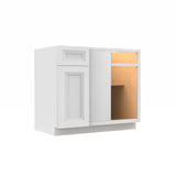 Richmond White - 33"W x 34.5"H x 24"D - Blind Base Cabinet