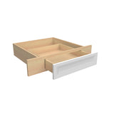 RTA - Richmond White - Desk Drawer | 30"W x 4.5"H x 21"D