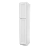 Richmond White - 15"W x 84"H x 24"D - Utility Cabinet