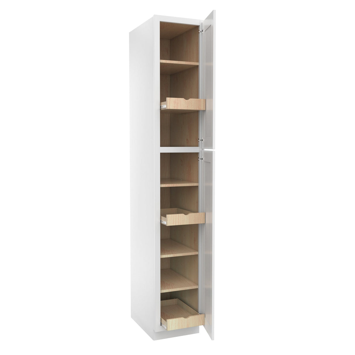 RTA - Richmond White - Utility Cabinet | 15"W x 90"H x 24"D