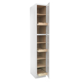 RTA - Richmond White - Utility Cabinet | 15"W x 90"H x 24"D