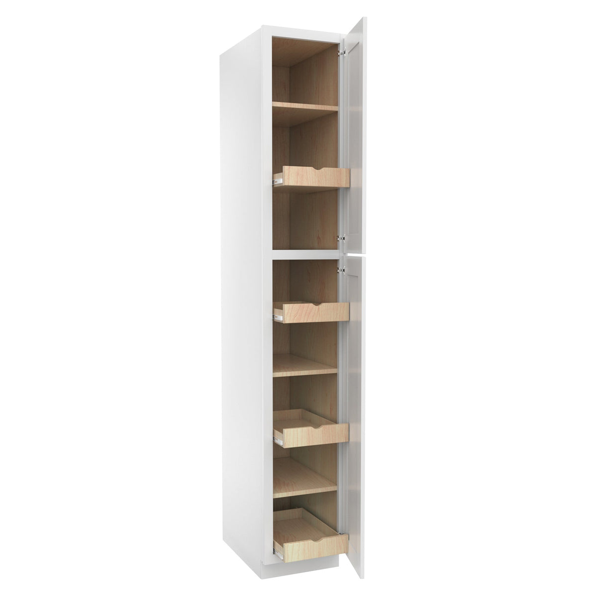 RTA - Richmond White - Utility Cabinet | 15"W x 90"H x 24"D