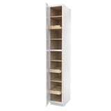 RTA - Richmond White - Utility Cabinet | 15"W x 96"H x 24"D