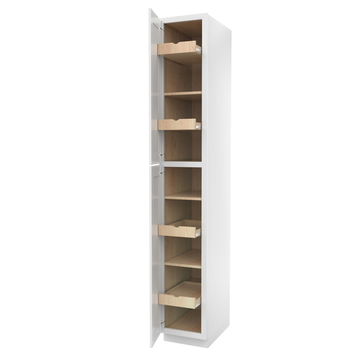 RTA - Richmond White - Utility Cabinet | 15"W x 96"H x 24"D