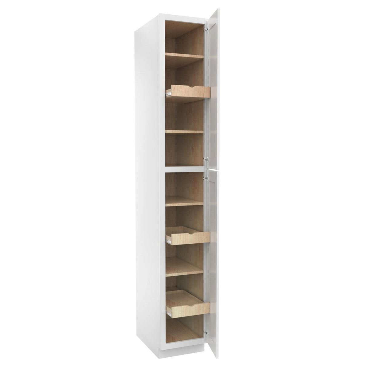 RTA - Richmond White - Utility Cabinet | 15"W x 96"H x 24"D