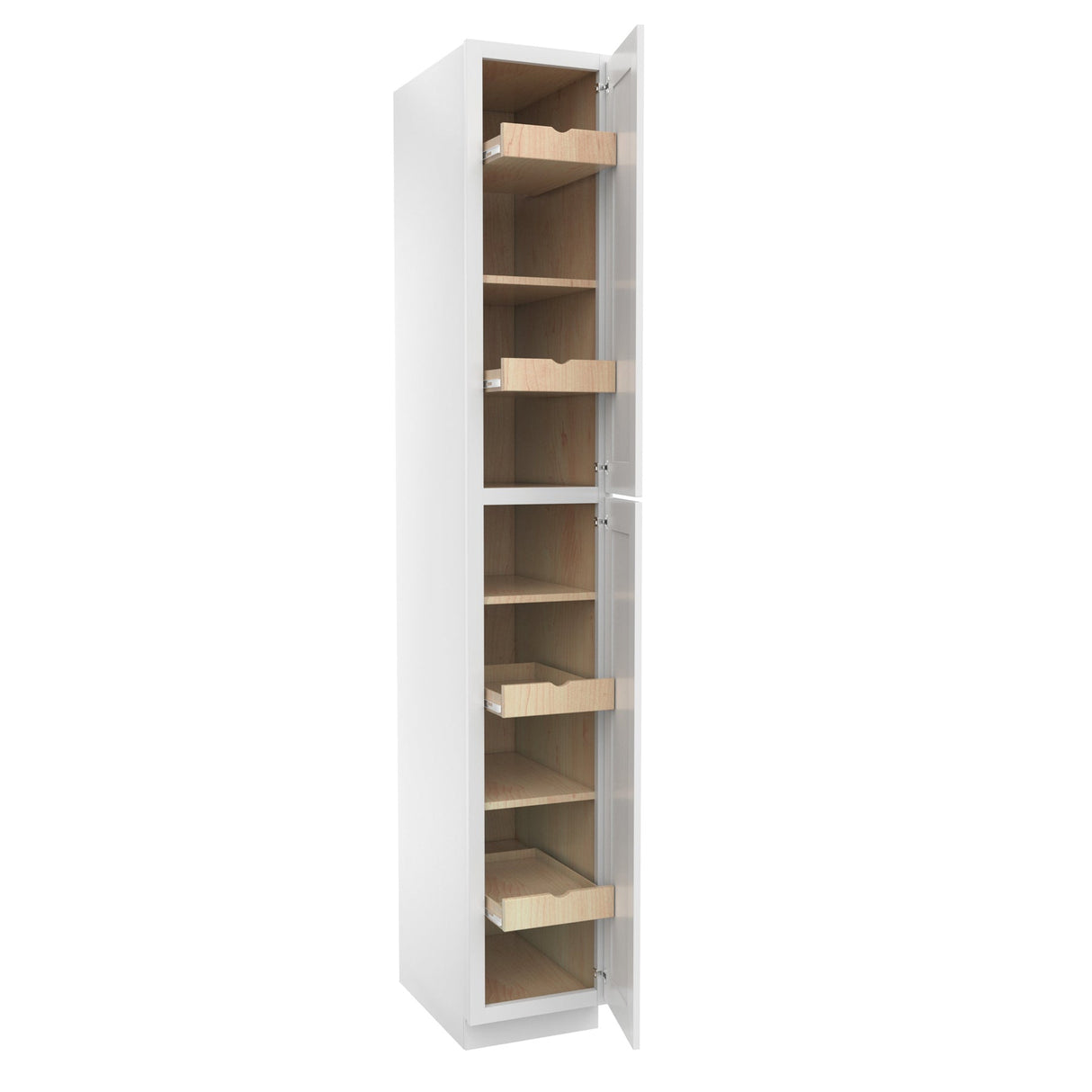 RTA - Richmond White - Utility Cabinet | 15"W x 96"H x 24"D