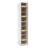 RTA - Richmond White - Utility Cabinet | 15"W x 96"H x 24"D