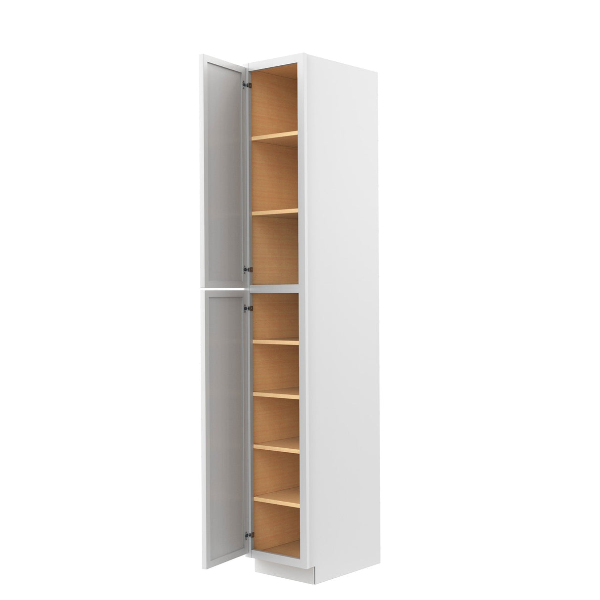 RTA - Richmond White - Utility Cabinet | 18"W x 90"H x 24"D