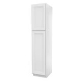 Richmond White - 18"W x 84"H x 24"D - Utility Cabinet