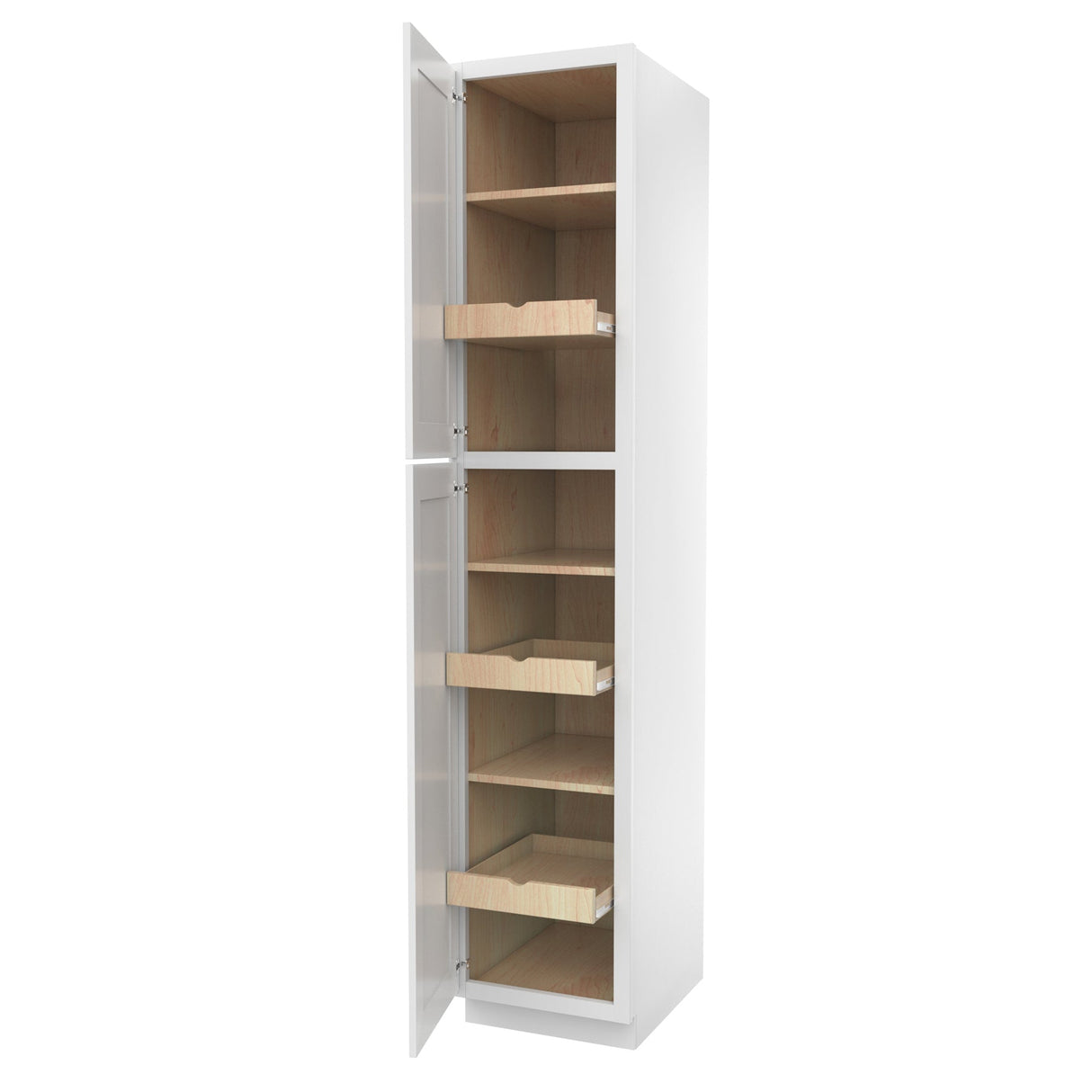 RTA - Richmond White - Utility Cabinet | 18"W x 90"H x 24"D