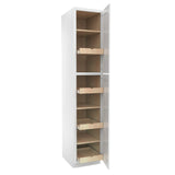 RTA - Richmond White - Utility Cabinet | 18"W x 90"H x 24"D