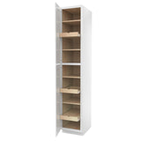 Richmond White - 18"W x 96"H x 24"D - Utility Cabinet