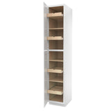 Richmond White - 18"W x 96"H x 24"D - Utility Cabinet