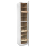 Richmond White - 18"W x 96"H x 24"D - Utility Cabinet