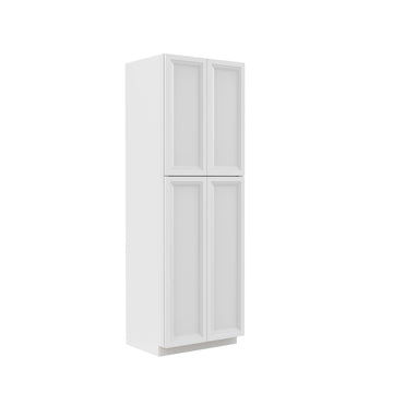 Assembled - Richmond White - Double Door Utility Cabinet | 30