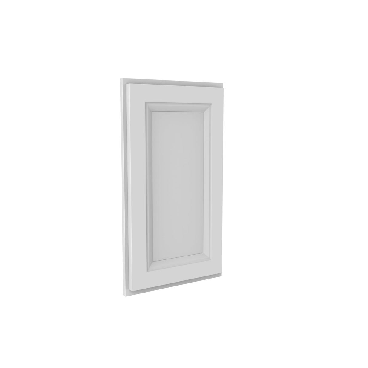 RTA - Richmond White - Single Door Wall End Cabinet | 12"W x 30"H x 12"D