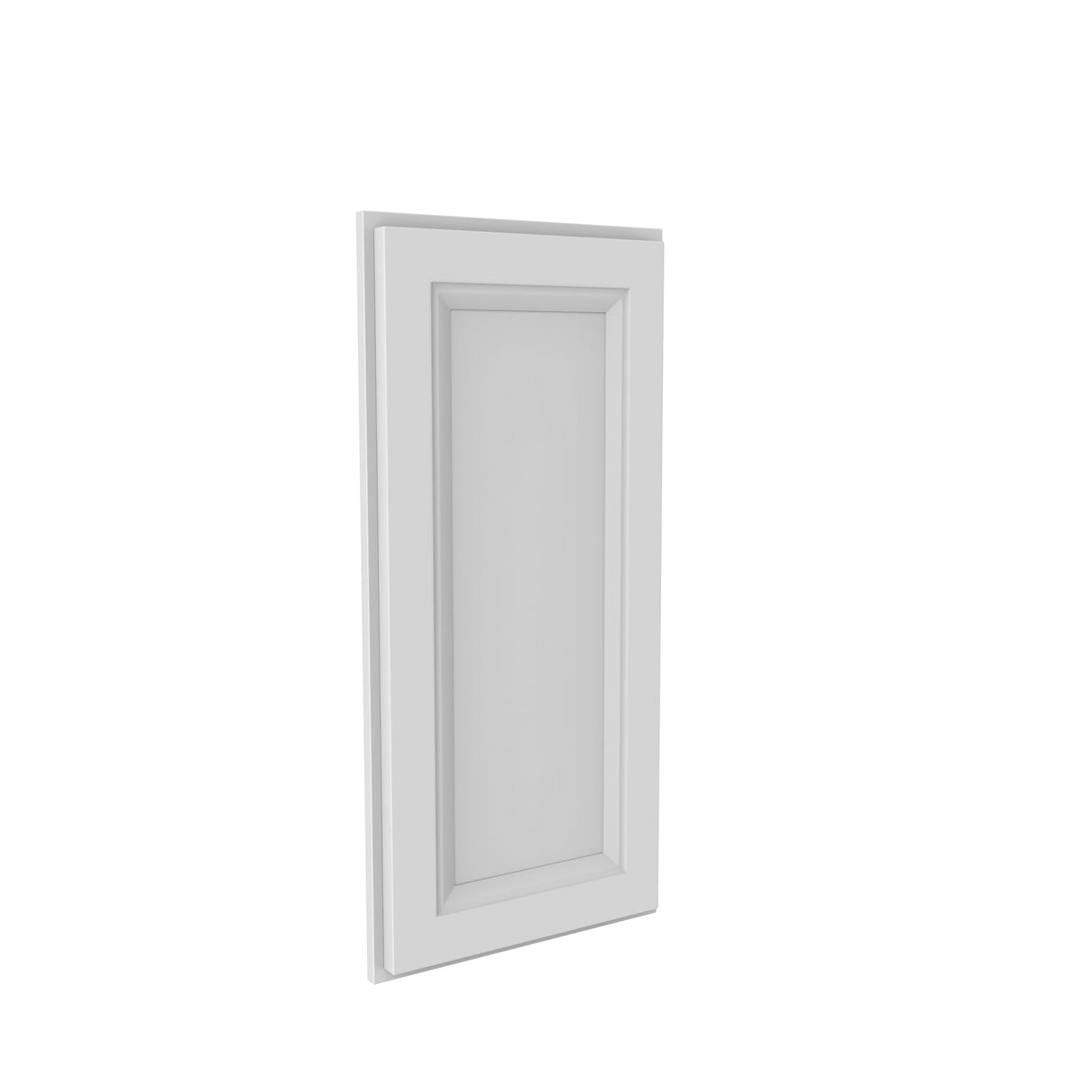 RTA - Richmond White - Single Door Wall End Cabinet | 12"W x 36"H x 12"D