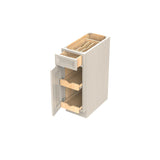 RTA - Single Door Base Cabinet | 12"W x 34.5"H x 24"D - Richmond Stone