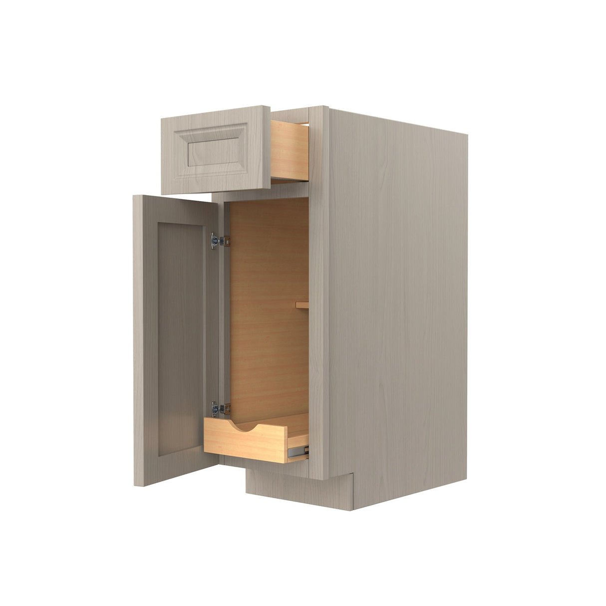 RTA - Single Door Base Cabinet | 12"W x 34.5"H x 24"D - Richmond Stone