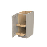 RTA - Single Door Base Cabinet | 15"W x 34.5"H x 24"D - Richmond Stone