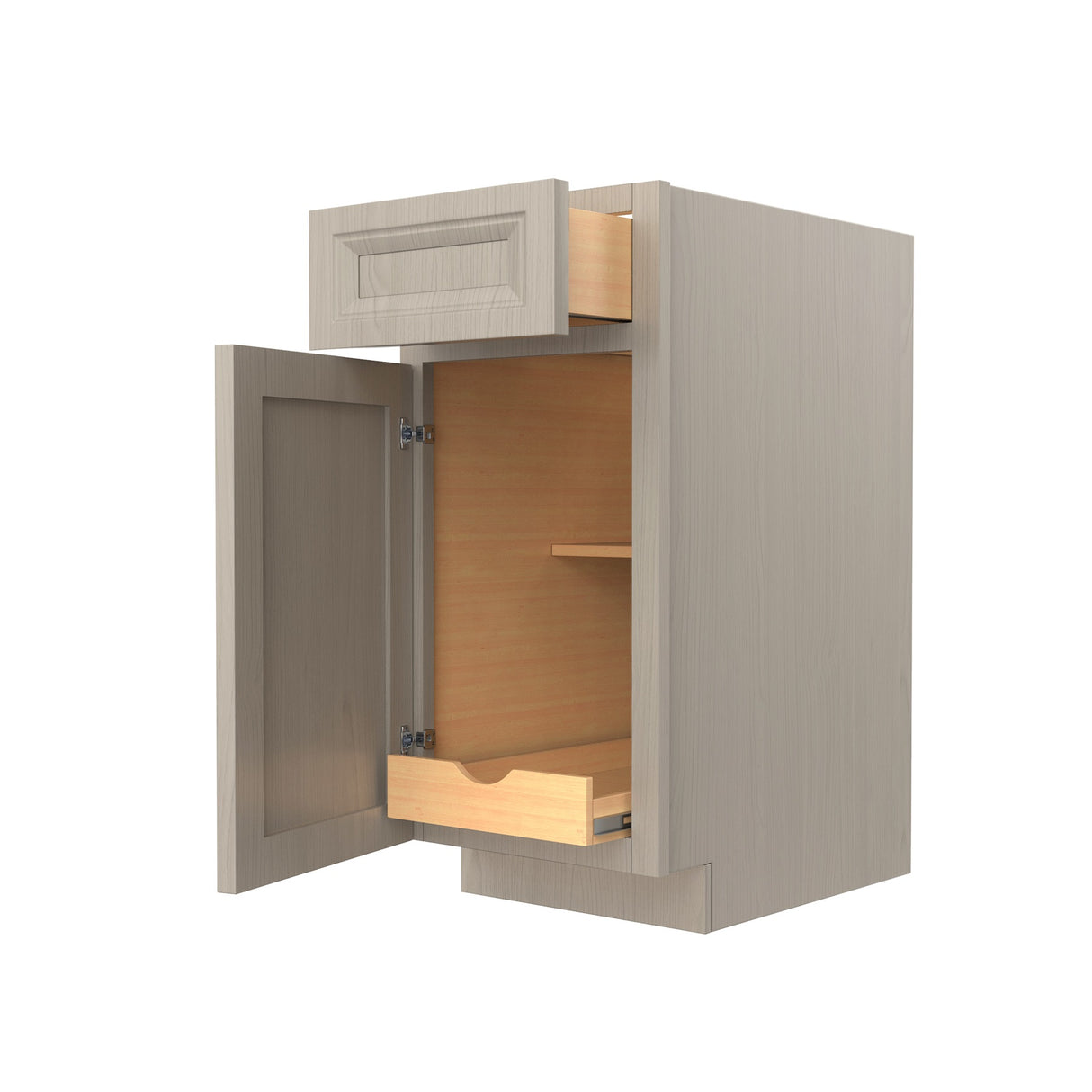 Richmond Stone - Single Door Base Cabinet | 15"W x 34.5"H x 24"D