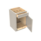 RTA - Single Door Base Cabinet | 21"W x 34.5"H x 24"D - Richmond Stone