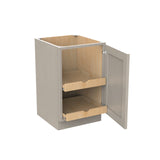 RTA - Single Door Base Cabinet | 21"W x 34.5"H x 24"D - Richmond Stone